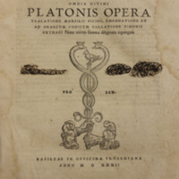 Omnia divini Platonis opera